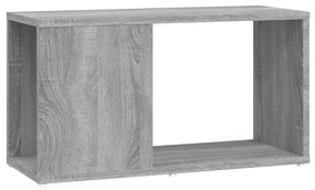 vidaXL Comodă TV, gri sonoma, 60x24x32 cm , lemn compozit