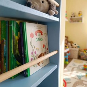 Bibliotecă de perete pentru copii NESTA Albastru