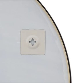 Oglindă de perete Atmosphera ALICE d. 70 cm negru