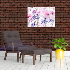 Tablou - Acuarelă pajiște (70x50 cm)