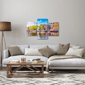 Tablou - Case dansatoare, Amsterdam (90x60 cm)