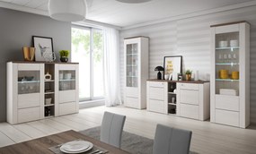 Zondo Mobilier living Larita Typ 10 (sibiu larche + Stejar sonoma trufă). 1030519
