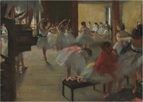 Tablou - Edgar Degas, The Dance Class, reproducere (70x50 cm)