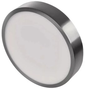 Plafonieră LED/21W/230V 3000/3500/4000K d. 22,5 cm crom