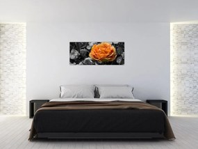 Tablou cu floare (120x50 cm)