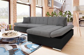 Colțar cu funcție de dormit Raphael (D) (piele ecologică Soft 011 + Lux 06 + Lux 5). 1060101