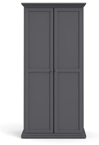 Șifonier Tvilum Paris, 96x201 cm, gri