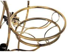 Suport de flori 100x70 cm auriu