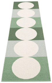 Covor tip traversă pentru interior și exterior verde/crem 70x280 cm Otto Herb – Pappelina