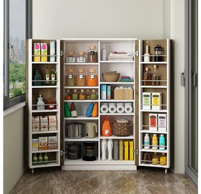 Dulap bucătărie alimente Passek (nuc alb). 1107693