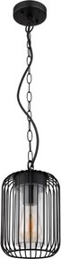 Globo 31985H - Candelabru de exterior pe lanț NINA 1xE27/15W/230V