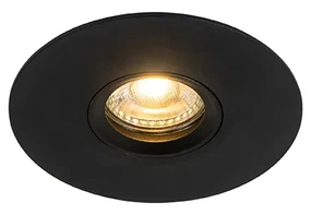 Spot încastrat inteligent negru, inclusiv Wifi GU10 50mm - Buco