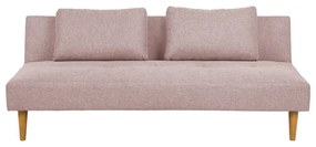 Canapea extensibilă Bonami Essentials Matylda, roz pudră