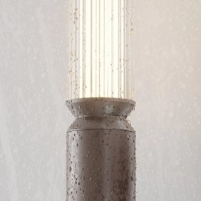 Stalp LED iluminat exterior IP65 Lit maro H-198,5cm