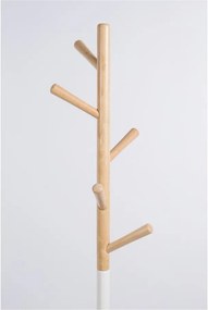 Cuier cu spațiu depozitare Zuiver Table Tree, alb