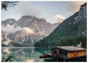 Tablou - Lake Prags (70x50 cm)