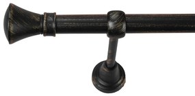 Galerie simpla -prince-simpla /19 -negru antichizat (Alege marime: 160 cm)