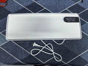 HOMCOM Aerotermă de perete ceramică 2000W cu telecomandă și WiFi, alb | Aosom Romania