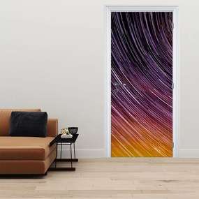 Fototapet pentru ușă - Stele încețoșate pe cer (95x205cm)