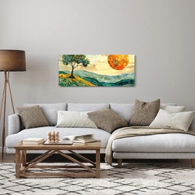 Tablou - Ilustrație peisaj (120x50 cm)