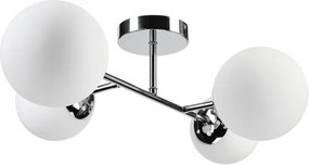 Brilagi - Lustru aplicat MALONY, 4xE14/20W/230V, crom lucios