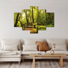 Tablou junglei cu mușchi (150x105 cm)