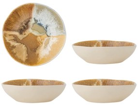 Boluri mici crem 4 buc. din gresie 625 ml Lacey – Bloomingville