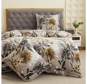 Lenjerie cocolino EXVORO gri Dimensiune lenjerie de pat: 70 x 80 cm | 140 x 200 cm