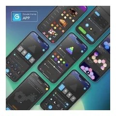 Govee - Panou LED RGB reglabil 36W 230V Wi-Fi