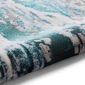 Covor Think Rugs Apollo, 160 x 220 cm, gri-verde