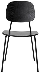 Scaun de dining negru Monza - Bloomingville