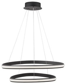 Lustra LED design modern circular ajustabil ARIES negru NVL-9357063