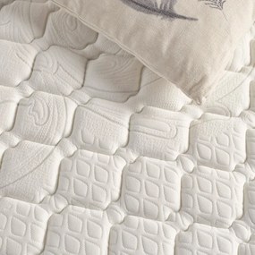 Saltea mediu-fermă/moale din spumă reversibilă/termoregulatoare 160x200 cm Olympus Gel – Moonia