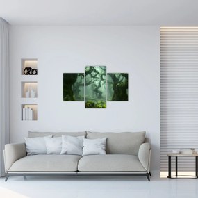 Tablou - O pădure acoperită de mușchi (90x60 cm)