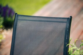 OFERTA Set 2 scaune de gradina TAVERNO gri/negru Clasa II