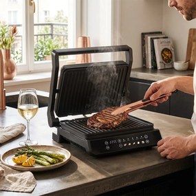 Grill electric sandwich maker Berlinger Haus BH 9781, negru-roz