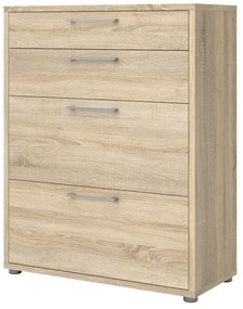 Componentă - sertare cu aspect de lemn de stejar 84x105 cm Prima – Tvilum