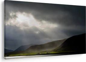 Tablou cu furtuna în apropiere (90x60 cm)