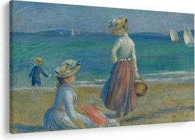 Tablou - Auguste Renoir, Figures on the Beach, reproducere (90x60 cm)