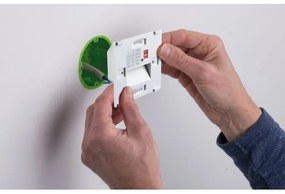 Paulmann 80004 - LED 1W lampă scări cu senzor TSARO 230V negru