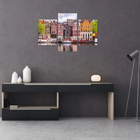 Tablou - Amsterdam, case de dans (90x60 cm)