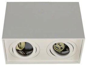 Lampă spot SIROCO 2xGU10/30W/230V alb