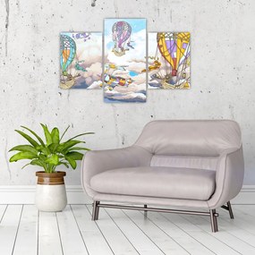 Tablou - Expediție în nori (90x60 cm)