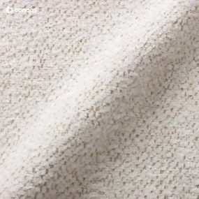 Colțar alb extensibil/cu spațiu de depozitare cu tapițerie din chenille (cu colț pe partea dreaptă/în formă de "U") Everest – Bobochic Paris