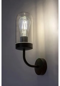 Aplică pentru baie YAGO 1xE27/60W/230V neagră Rabalux 3310