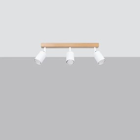 Spot Sollux SL.1288 VERDO 3xGU10/10W/230V alb