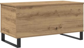 vidaXL Măsuță de cafea stejar artizanal, 90x44,5x45 cm, lemn prelucrat