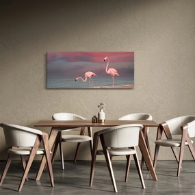 Tablou - Flamingo (120x50 cm)