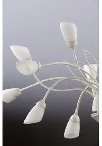 Jupiter 2062 - Candelabru pe lanț GLORIOSA 15xG9/14W/230V crem