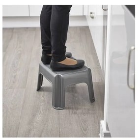 Scaun Addis Step Stool Metallic, gri